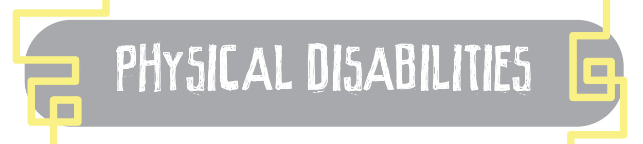 Chronic conditions banner Physical Disabilities