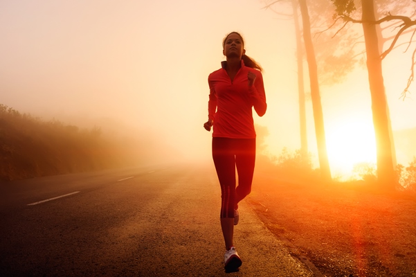 running