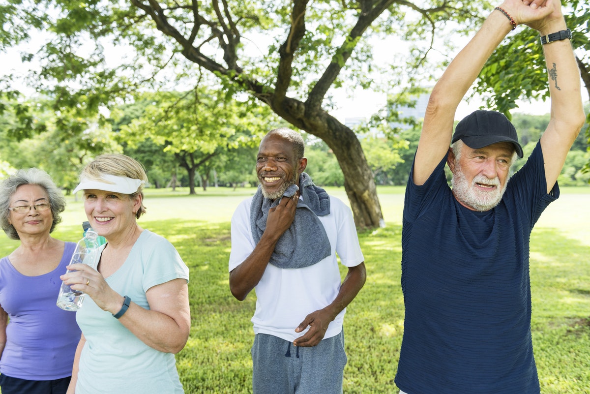 exercise outdoors ageing