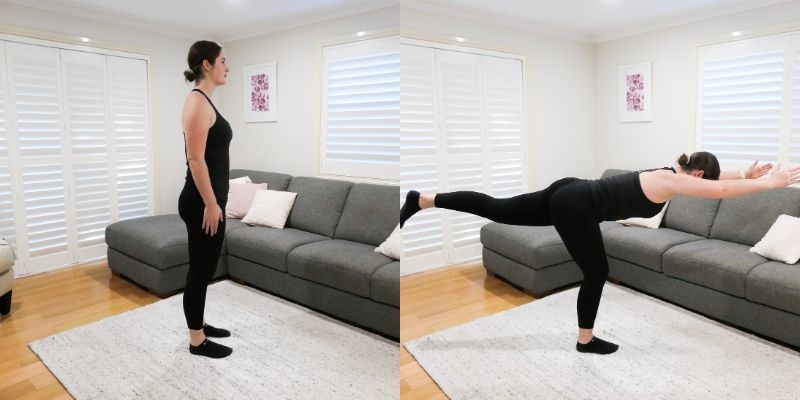 single leg deadlift