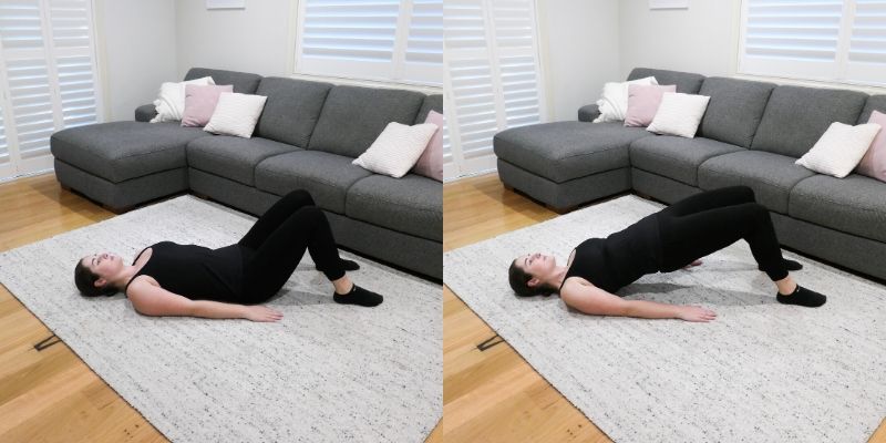 glute bridge