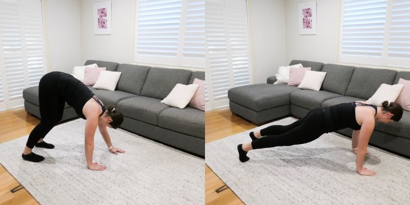 inchworm exercise