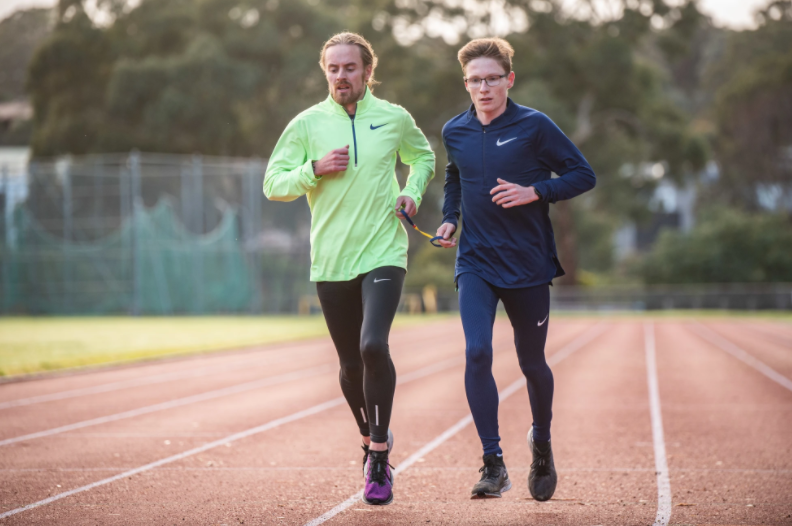 running
