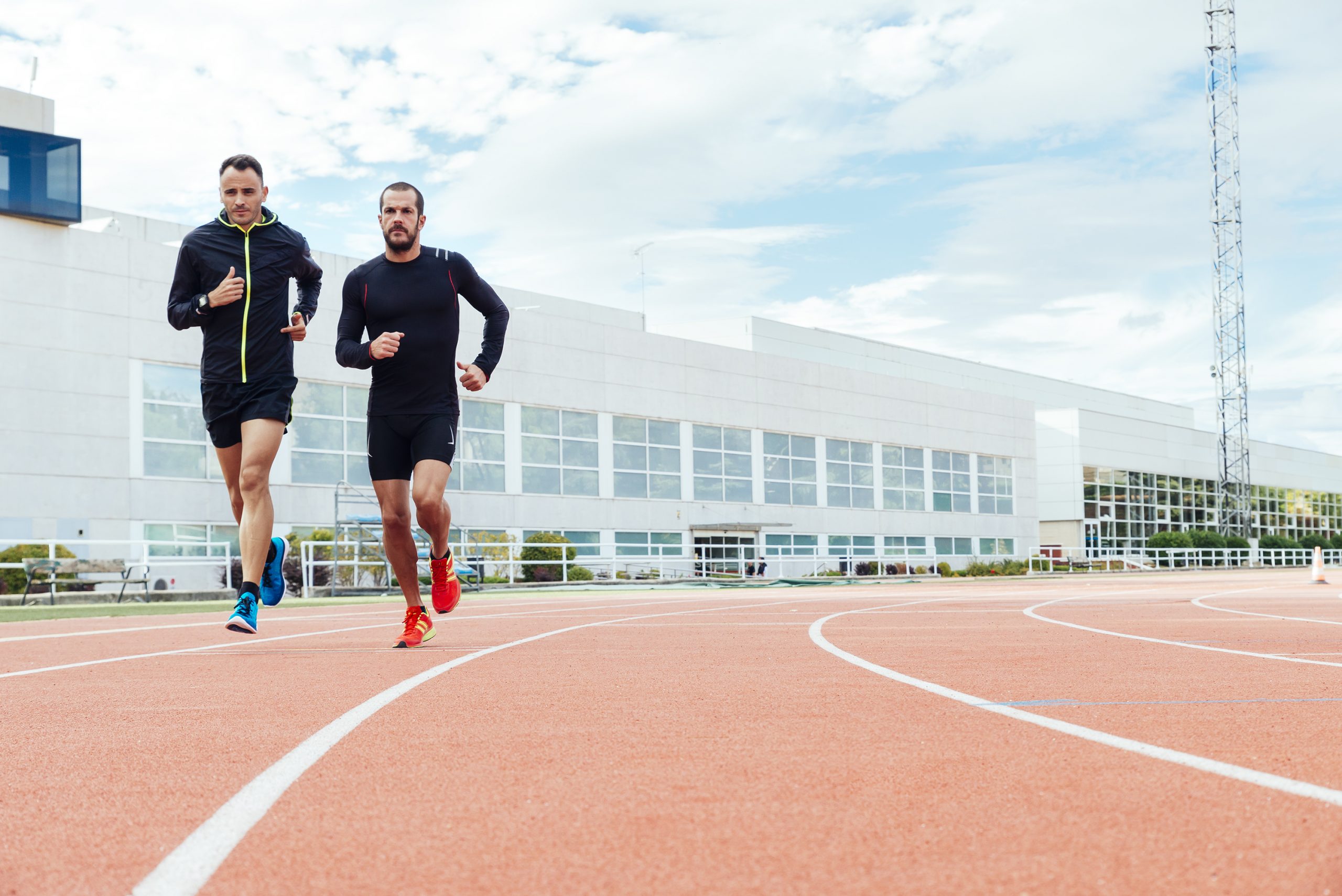 Football players speed training